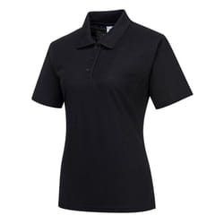 Portwest Womens/Ladies Naples Polo Shirt - M, Black