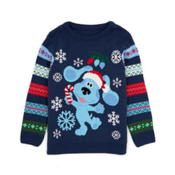 Blue's Clues & You! Childrens/Kids Knitted Christmas Jumper - 3-4 Years, Navy Blue