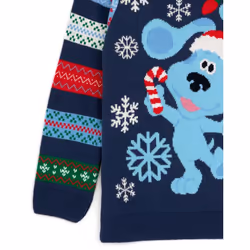 Blue's Clues & You! Childrens/Kids Knitted Christmas Jumper - 5-6 Years, Navy Blue