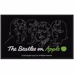 The Beatles On Apple Woven Band Patch