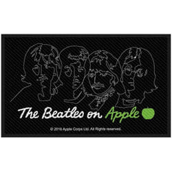 The Beatles On Apple Woven Band Patch