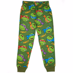 Teenage Mutant Ninja Turtles Childrens/Kids Long Pyjama Set - 9-10 Years, Green