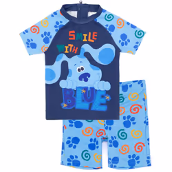 Blues Clues & You! Boys Two Piece Swim Set - 4-5 Years, Blue