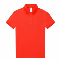 B&C Womens/Ladies My Polo Shirt - 10 UK, Red