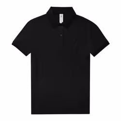 B&C Womens/Ladies My Polo Shirt - 10 UK, Black