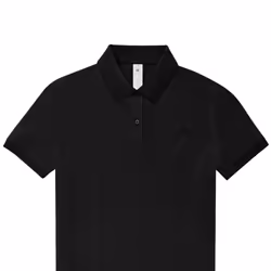 B&C Womens/Ladies My Polo Shirt - 10 UK, Black