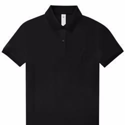 B&C Womens/Ladies My Polo Shirt - 10 UK, Black