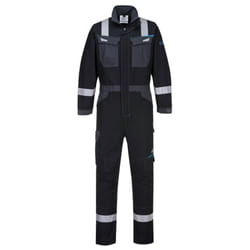 Portwest Unisex Adult WX3 Flame Resistant Overalls - S, Black