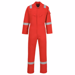 Portwest Unisex Adult Flame Resistant Anti-Static Overalls - 3XL, Red