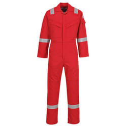 Portwest Unisex Adult Flame Resistant Anti-Static Overalls - 3XL, Red