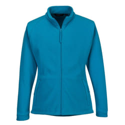 Portwest Womens/Ladies Aran Fleece Jacket - XS, Aqua