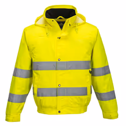Portwest Mens S161 Lite Hi-Vis Bomber Jacket - 3XL, Yellow