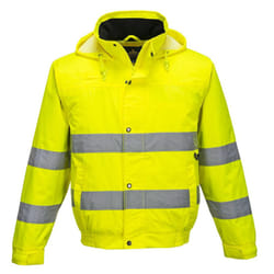Portwest Mens S161 Lite Hi-Vis Bomber Jacket - 3XL, Yellow