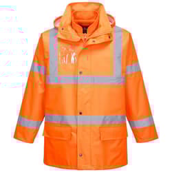 Portwest Mens Essential 5 In 1 Hi-Vis Safety Jacket