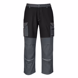 Portwest Mens Granite Work Trousers - S, Zoom Grey/Black