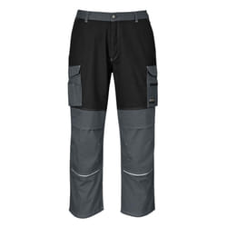 Portwest Mens Granite Work Trousers - XXL, Zoom Grey/Black
