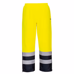 Portwest Mens Hi-Vis Winter Trousers - L R, Yellow/Navy