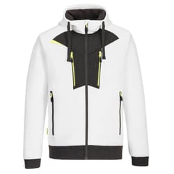 Portwest Mens DX4 Full Zip Hoodie - M, White