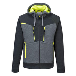 Portwest Mens DX4 Full Zip Hoodie - M, Metal Grey