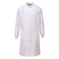 Portwest Mens Howie Texpel Finish Coat - M, White