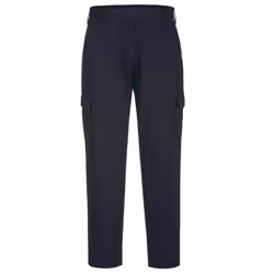 Portwest Womens/Ladies S233 Stretch Slim Cargo Trousers - 32R, Black