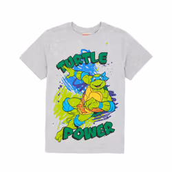 Teenage Mutant Ninja Turtles Childrens/Kids T-Shirt (Pack of 2) - 5-6 Years, Black/Grey Marl