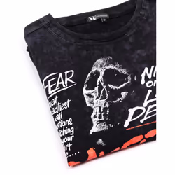 Misfits Unisex Adult Night Of The Living Dead T-Shirt - XXL, Black/White