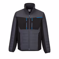 Portwest Unisex Adult WX3 Baffled Hybrid Jacket - S, Metal Grey