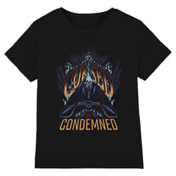 Hercules Unisex Adult Cursed Hades Cotton T-Shirt - S, Black
