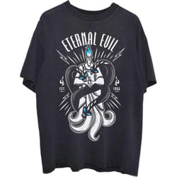 Hercules Unisex Adult Hades Eternal Evil Cotton T-Shirt - L, Black