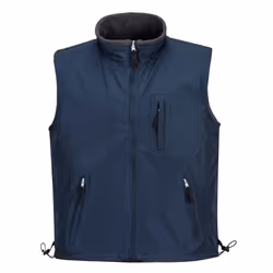 Portwest Mens Reversible Body Warmer - S, Navy