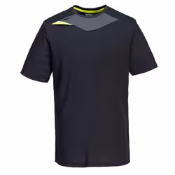 Portwest Mens DX4 T-Shirt - 3XL, Black