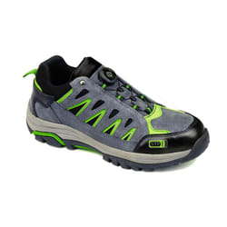 Portwest Mens Steelite Suede Wire Lace Safety Trainers - 6.5 UK, Grey/Green