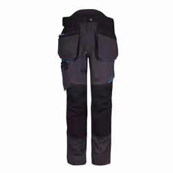 Portwest Mens WX3 Holster Pocket Trousers - 40R, Metal Grey