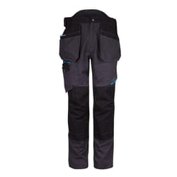 Portwest Mens WX3 Holster Pocket Trousers - 40R, Metal Grey