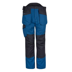 Portwest Mens WX3 Holster Pocket Trousers - 44R, Persian Blue