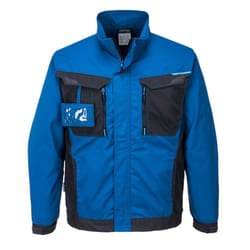 Portwest Mens WX3 Work Jacket - XL, Persian Blue