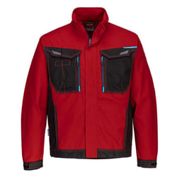 Portwest Mens WX3 Work Jacket - S, Deep Red
