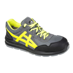 Portwest Unisex Adult Steelite Mersey Leather Safety Trainers - 10.5 UK, Grey