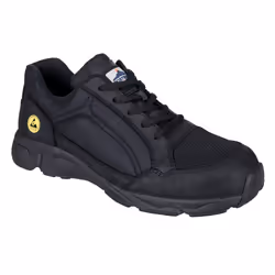 Portwest Mens Compositelite Safety Trainers - 7 UK, Black