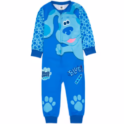 Blue's Clues & You! Childrens/Kids Fleece Sleepsuit - 5-6 Years, Blue