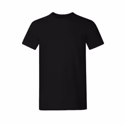 Gildan Mens Softstyle T-Shirt - 3XL, Black