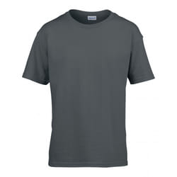 Gildan Mens Softstyle T-Shirt - L, Charcoal