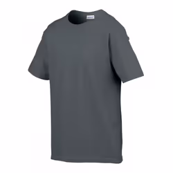 Gildan Mens Softstyle T-Shirt - L, Charcoal