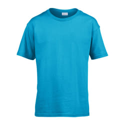 Gildan Mens Softstyle T-Shirt - 3XL, Caribbean Blue
