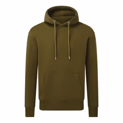 Anthem Mens Organic Hoodie - S, Khaki