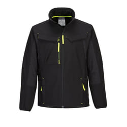Portwest Mens Wx3 Eco Softshell Hybrid Jacket - L, Black