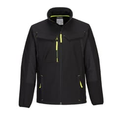 Portwest Mens Wx3 Eco Softshell Hybrid Jacket - XL, Black