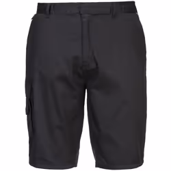Portwest Mens Combat Shorts - XXL, Black