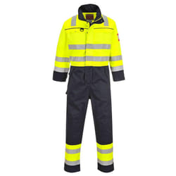 Portwest Unisex Adult Hi-Vis Multi-Norm Overalls - L R, Yellow/Navy